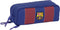 Pennenetui met 2 vakken F.C. Barcelona Rood Marineblauw 21 x 8 x 8 cm