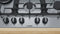BOSCH PCS7A5C90N - Gaskookplaat Serie 6 - flameSelect - mat geëmailleerd gietijzer