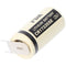 Sanyo lithium battery CR17335 SE size 2/3A, 3-piece print soldering lugs, 2-piece print plus and 1-p