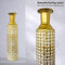 Set van 3 Decoratieve Vloervazen Goud/Wit - 65/53/41 cm