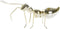Handtas Dames DKD Home Decor Gouden 23 x 15 x 11 cm (3 Stuks)