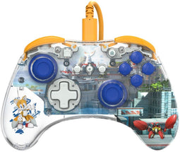 PDP Realmz - Gamecontroller - 3,5 mm-aansluiting en LED-verlichting - Transparant