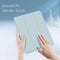 Dux Ducis - Tablet hoes geschikt voor Apple iPad Pro 2021 (12.9 Inch) - Toby Series - Tri-Fold Book Case - Blauw