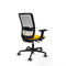 Haches Traslack Piqueras y Crespo 2D036G0 - Bureaustoel - Verstelbare hoogte en armleuning - Geel