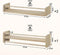Woltu Set van 3 Montessori boekenplanken voor aan de Muur - 60 x 14 x 15 cm - Massief Grenenhout -