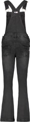B.Nosy Meisjes Jeans - Denim Tuinpak - Flared Opening - Maat 152