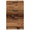 vidaXL - Nachtkastje - 40x36x65 - cm - bewerkt - hout - oud - houtkleurig
