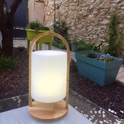 Lumisky Woody - Oplaadbare Led Tafellamp