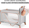Hauck Dream N Play Plus - Campingbedje - Grote doorgang - Dusty Cork