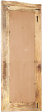 vidaXL - Spiegel - handgesneden - 110x50x2,6 - cm - massief - mangohout