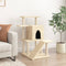 vidaXL - Kattenmeubel - met - sisal - krabpalen - 97 - cm - crèmekleurig