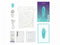 WeVibe - Moxie + | discreet vibrator for your briefs with 10 intensities that you control via app - Aqua