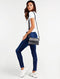 GUESS Camy - Schoudertas - 4G-logoprint - Zwart