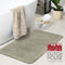 Dutch House Badmat Caen - Badmat 60x90cm - Grijs - Antislip - Badmatten - Anti Slip Douchemat - Badkamer Mat - Snel Absorberend - Snel Drogende Badmat