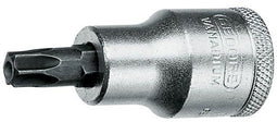 Gedore 6203270 - Dopsleutel-schroevendraaier 1/2 - TORX® T60 met stift - verchroomd