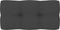 vidaXL - Palletkussen - 80x40x12 - cm - stof - antracietkleurig