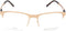 Men'Spectacle frame Porsche P8322-B Golden (ø 54 mm)