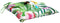 vidaXL - Stoelkussens - 4 - st - 40x40x7 - cm - stof - meerkleurig