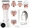 Sansbeauté® 6-in-1 Ladyshaver - Scheerapparaat Vrouw - Epilator Trimmer Gezicht Oksels Benen Bikinilijn - USB Oplaadbaar