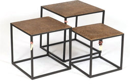 Salontafels - salontafel goud - bijzettafel