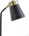 Light & Living Bureaulamp Braja - Zwart - 22x20x55 cm