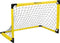 Get & Go Voetbaldoel - opvouwbaar - 91x61x61 cm - Zwart/Geel (set van 2)