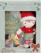 Jim - Cadeauset Bijna kerst - Boek en knuffel - Groen Rood Wit