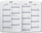 Sigel agenda 2024 - Jolie Feel - A5 - hardcover - 7 dagen / 2 pagina's - powder blue - SI-J4401