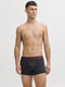 JACK&JONES JACFLOWER - Onderbroek - 3-pack microfiber - Zwart (3-pack)