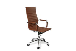 Lifa Living Oxford - Bureaustoel - Ergonomisch - Cognac