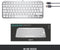 Logitech MX Keys Mini - Draadloos Toetsenbord - Slimme Verlichting en Meerdere Apparaten - Grijs
