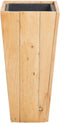 LARISA - Plantenbak - Lichte houtkleur - 24 cm - Dennenhout