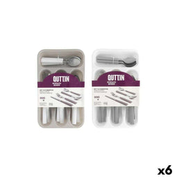 Bestek Quttin Plastic 16 Onderdelen 17 Onderdelen (6 Stuks)