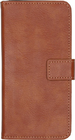 iMoshion Hoesje Geschikt voor Xiaomi Redmi Note 7 (Pro) Hoesje Met Pasjeshouder - iMoshion Luxe Bookcase - Bruin