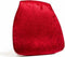 Napoleon/Tiffany velvet Kussen bordeaux - SET VAN 8