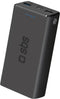 SBS Fast Charge - Powerbank 20.000 mAh - 2 USB-A 1 USB-C - Zwart