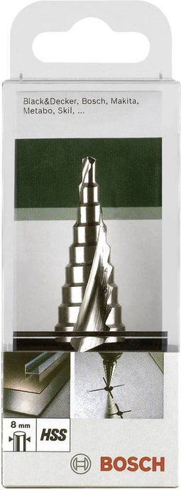 Bosch 2609255115 - Trappenboren HSS - Diameter 4,0–20,0 mm - Schachtdiameter 8 mm
