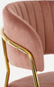 Mica Decorations Moony Eetkamerstoel - Velvet - Roze