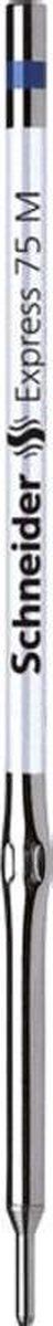 Schneider balpenvulling - Express 75 - penpunt M - blauw - S-7513