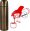 Metaltex Thermosfles 500 ml Metallic Brown