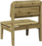 vidaXL - Tuinstoel - 60x52,5x72 - cm - geïmpregneerd - grenenhout