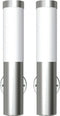 vidaXL Buitenlamp RVS Savona (2 stuks)