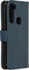 iMoshion Hoesje Geschikt voor Motorola Moto G Pro Hoesje Met Pasjeshouder - iMoshion Luxe Bookcase - Donkerblauw