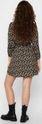 ONLY ONLCORY LS V-NECK TUNIC WVN NOOS - Korte jurk met lange mouwen - All over print - Maat L
