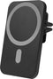Nuvance Telefoonhouder Auto - Geschikt voor MagSafe - Draadloze Oplader - Zwart