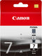 Canon PGI-7BK - Inktcartridge - Grote capaciteit pigment inkt - Zwart