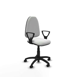 Piqueras y Crespo BFN01RP - Bureaustoel - Verstelbare hoogte - Wit