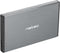 Natec NKZ-1281 - Externe behuizing - USB 3.0 - Grijs