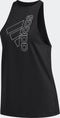 adidas Performance Tech Badge of Sport - Tanktop Dames - Zwart - Maat L