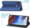 iMoshion Hoesje Geschikt voor Motorola Moto E7i Power Hoesje Met Pasjeshouder - iMoshion Slim Folio Bookcase - Blauw